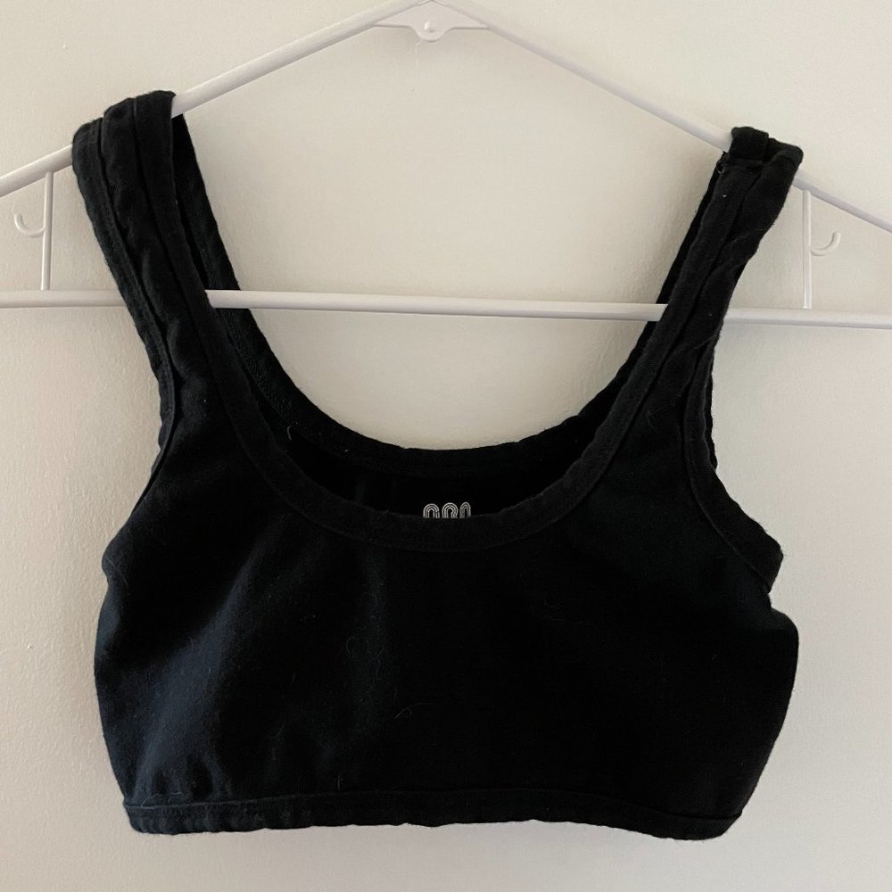 ARQ Wide-Strap Bra - Black (M)